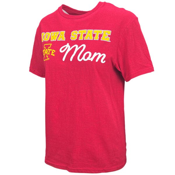 College House 2024 I-State Mom Heather Cardinal T-Shirt